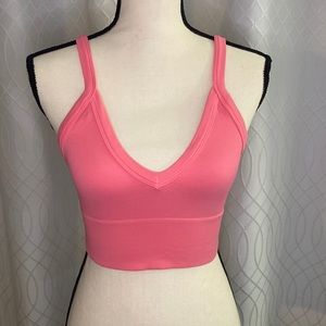 Women’s crop tank top ribbed seamless - One Size (new with tags)